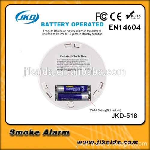 High Sensitivity Fire Smoke Alarm Sensor Standalone Photoelectric